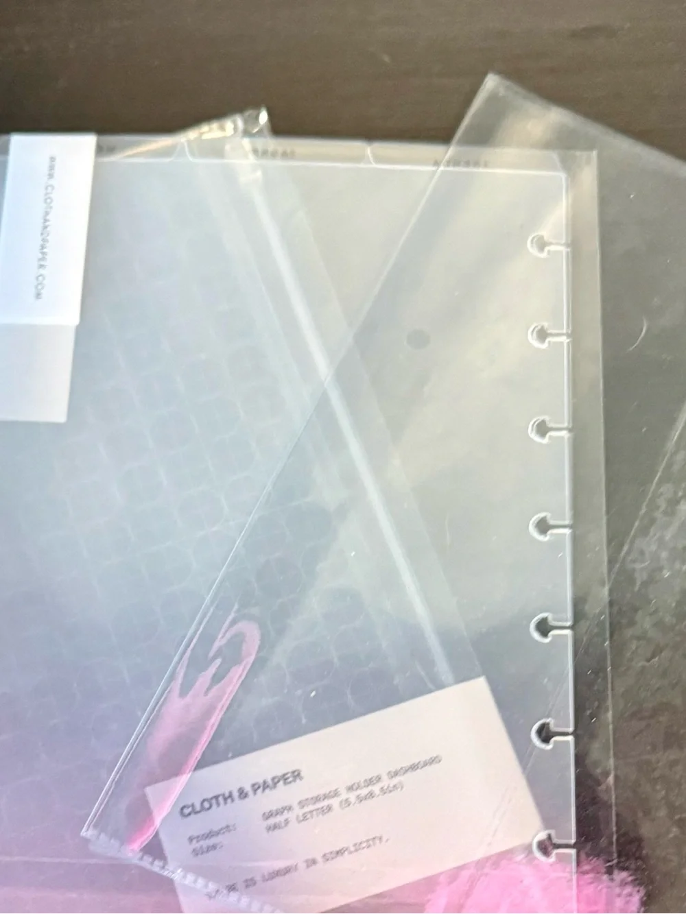 Cloth & Paper Half Letter Disc Planner Bundle